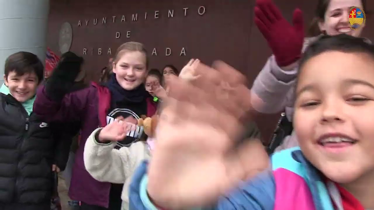 Alumnos del Colegio visitan el Ayto de Ribaforada