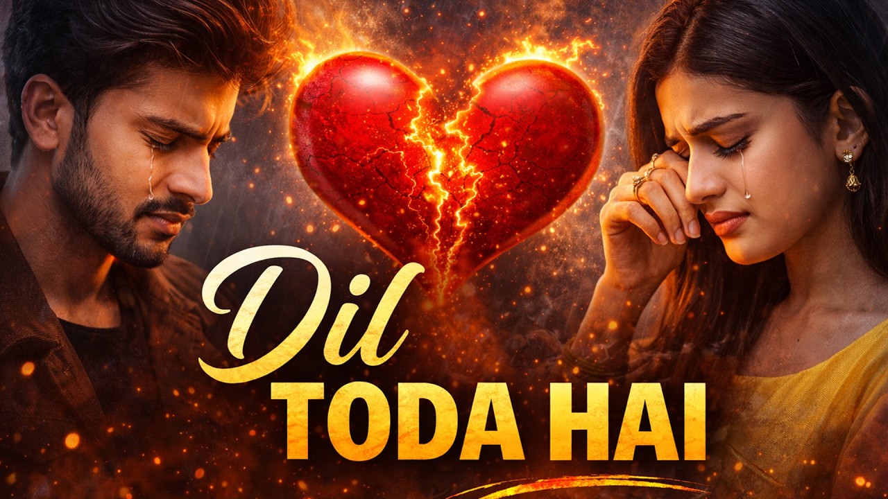 Dil Toda Hai | New Hindi Song | Latest Viral Hindi Song | Treding Sad Song #newsong