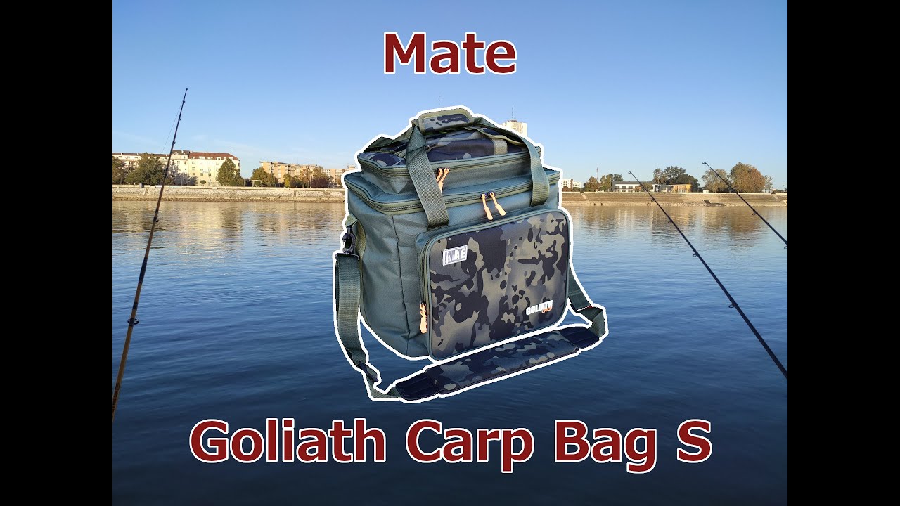 Recenzija - Review - Mate Goliath Carp Bag S