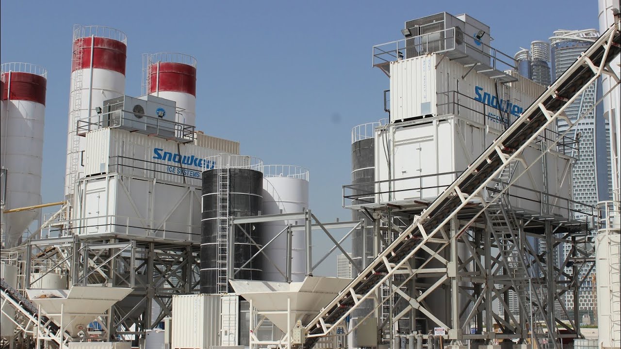 concrete cooling system in Gulf