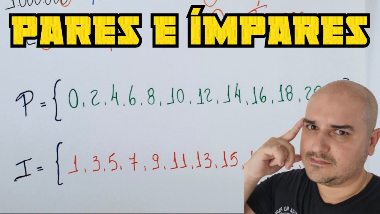 NÚMEROS PARES E ÍMPARES