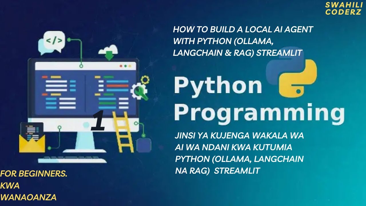Build a Local AI Agent in Python (Ollama + LangChain + RAG and Streamlit