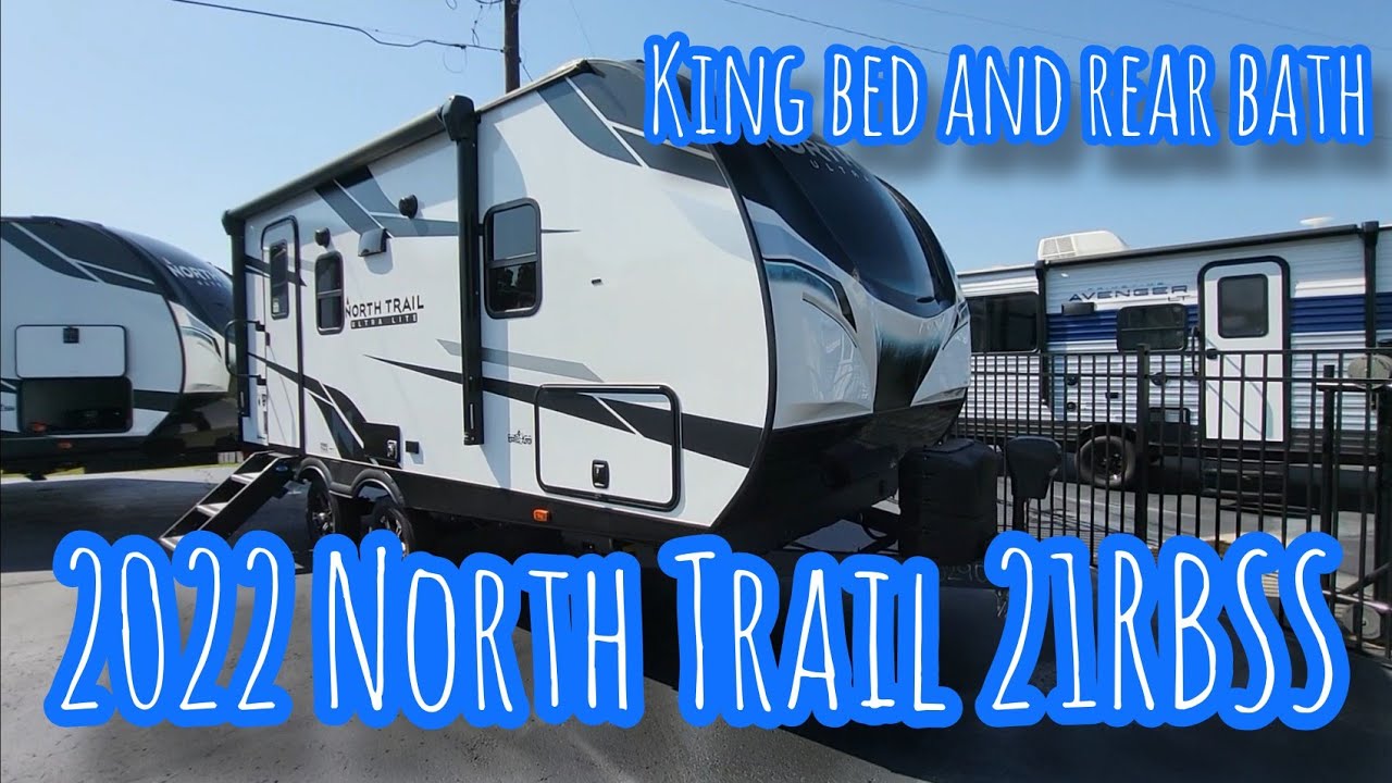 2022 Heartland North Trail 21RBSS travel trailer walkthrough