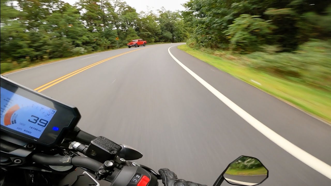 Riding through South Jersey on the KTM 390..