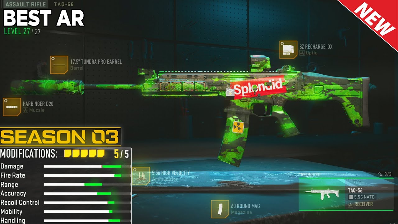 this TAQ 56 is META after UPDATE in Warzone 2 🔥 ( BEST Class Setup MW2 )