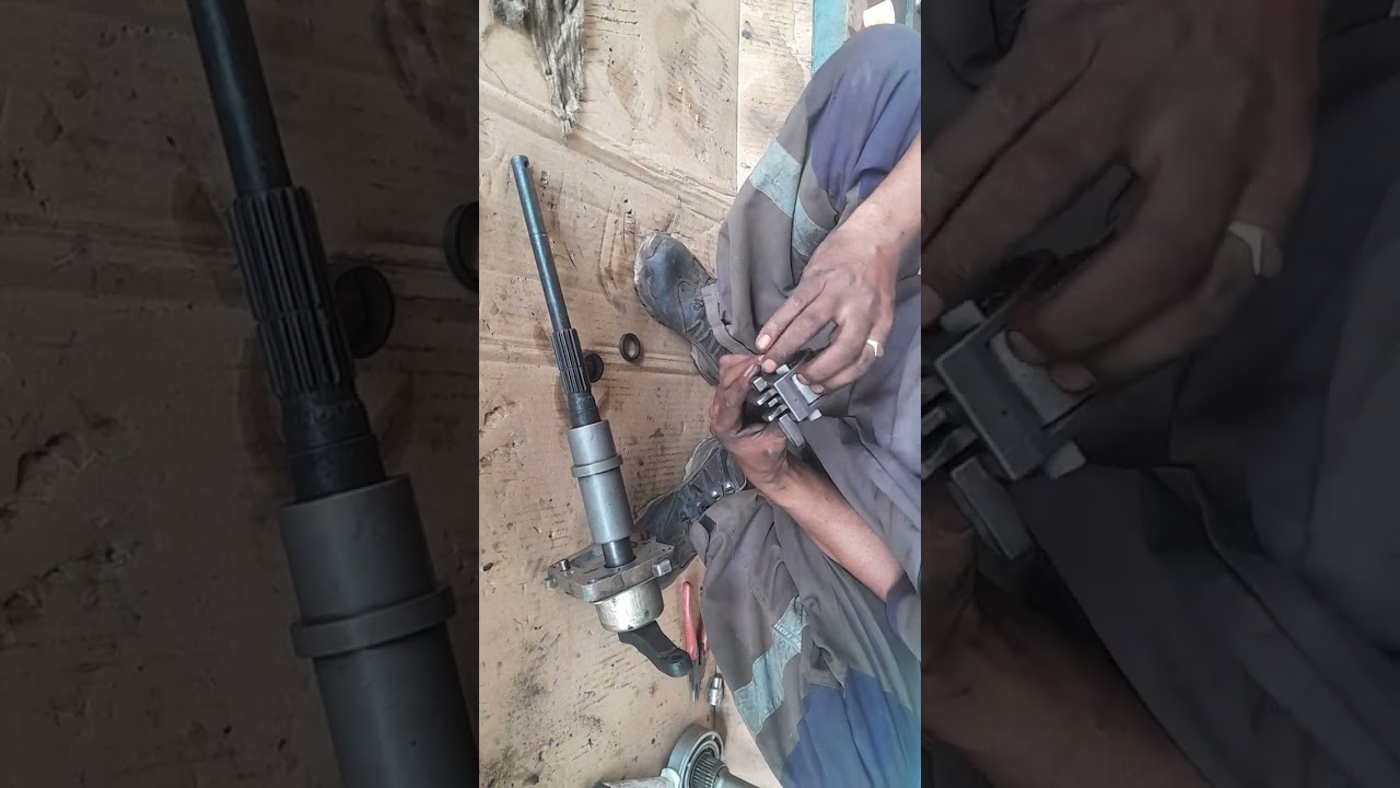 Bharat benz HDT All Gear Box सिलेक्ट शाफ्ट Working 💪 👷‍♂️