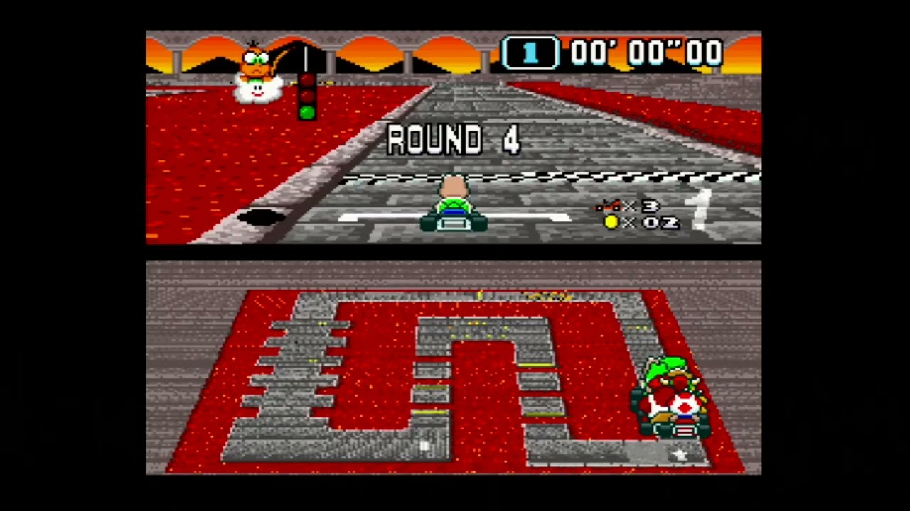 Super Mario Kart - 150cc Mushroom Cup