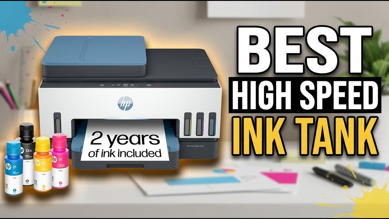 Best High Speed Ink Tank Printer 2026: Top 5 Models That Actually Deliver