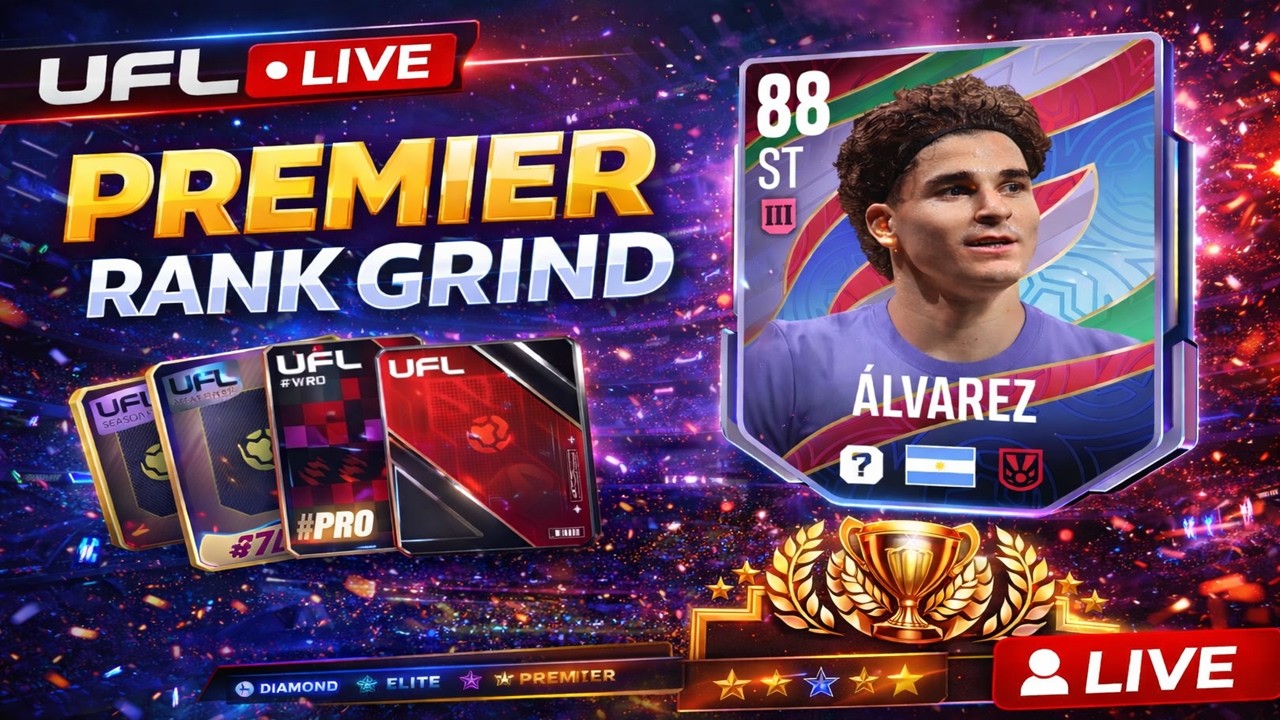 UFL RTG | Premier Rank Grind | Live Stream #livestream