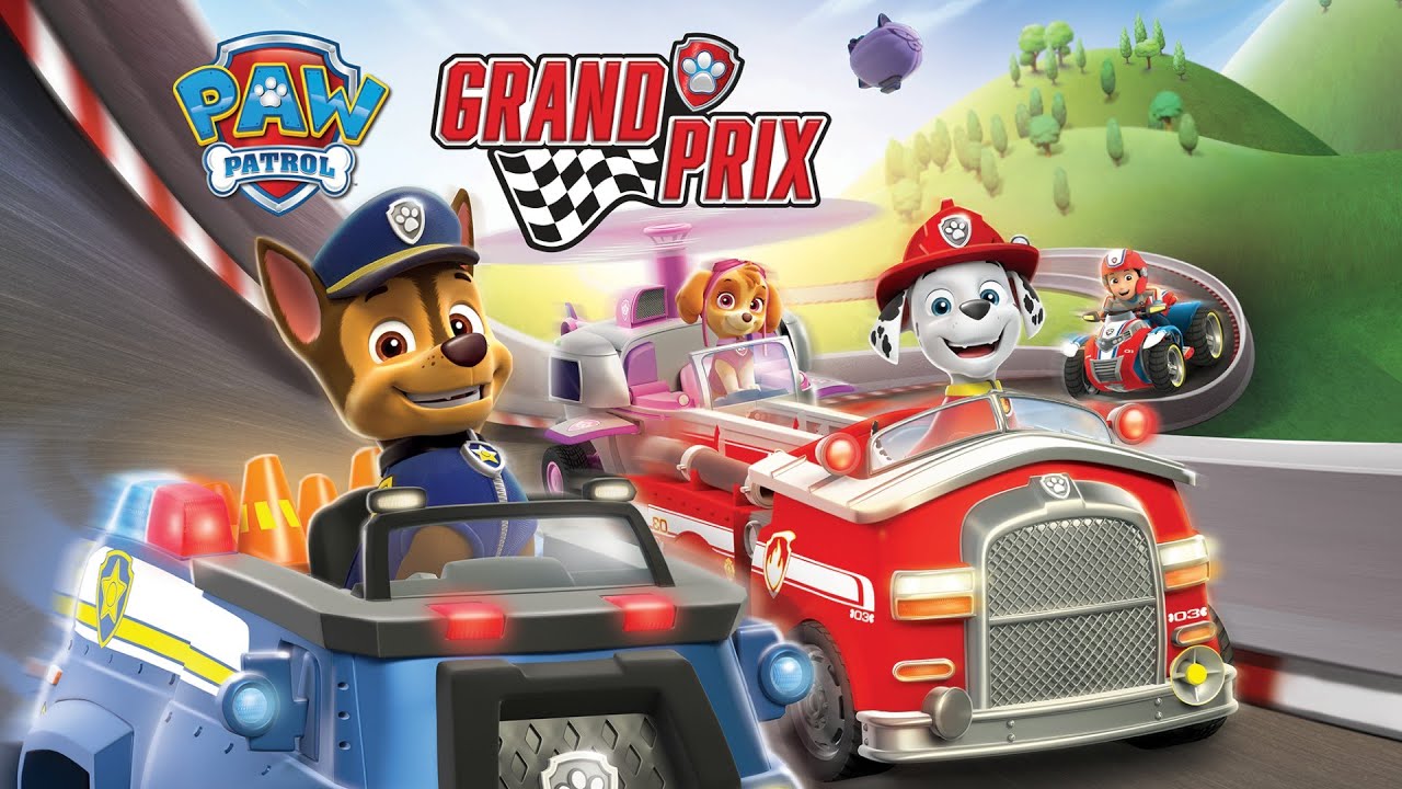 PAW Patrol:  Grand Prix. Race in Barkingburg All 3 races