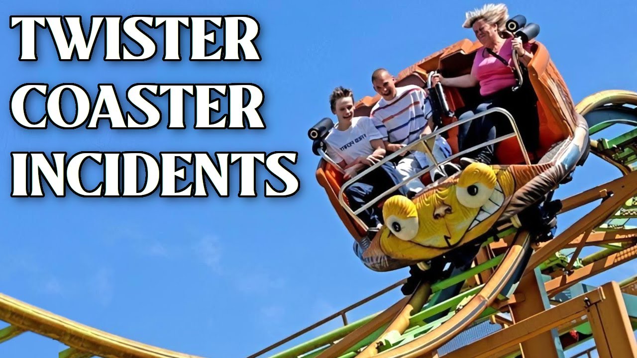 One Ride Two Accidents - The Twister Roller Coaster