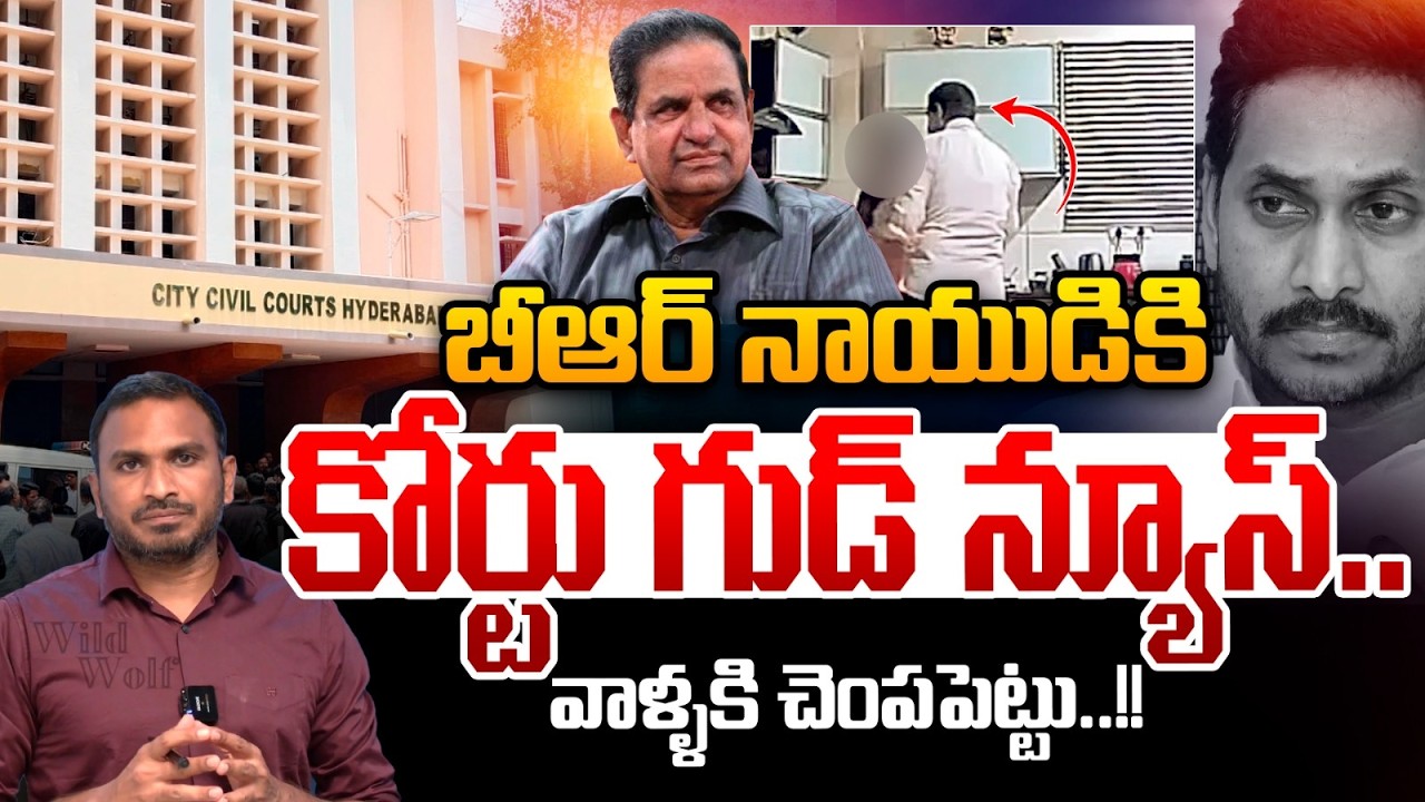 Court Good News To BR Naidu : బీఆర్&zwnj; నాయుడికి కోర్టు గుడ్&zwnj; న్యూస్&zwnj;..| AP Politics | Wild Wolf Telugu