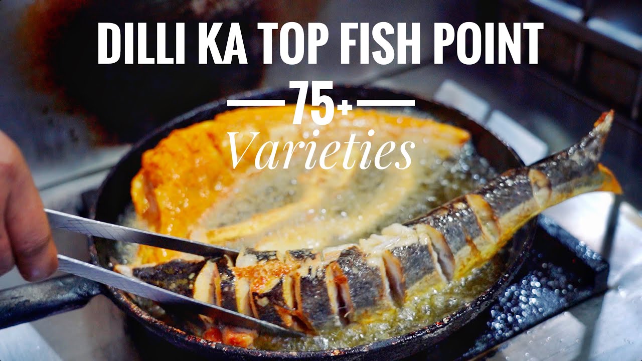 Fish Fry | Pink Salmon Fish | Pomfret Fish | Udham Fish Point | Shrimps | Best Seafood in Delhi