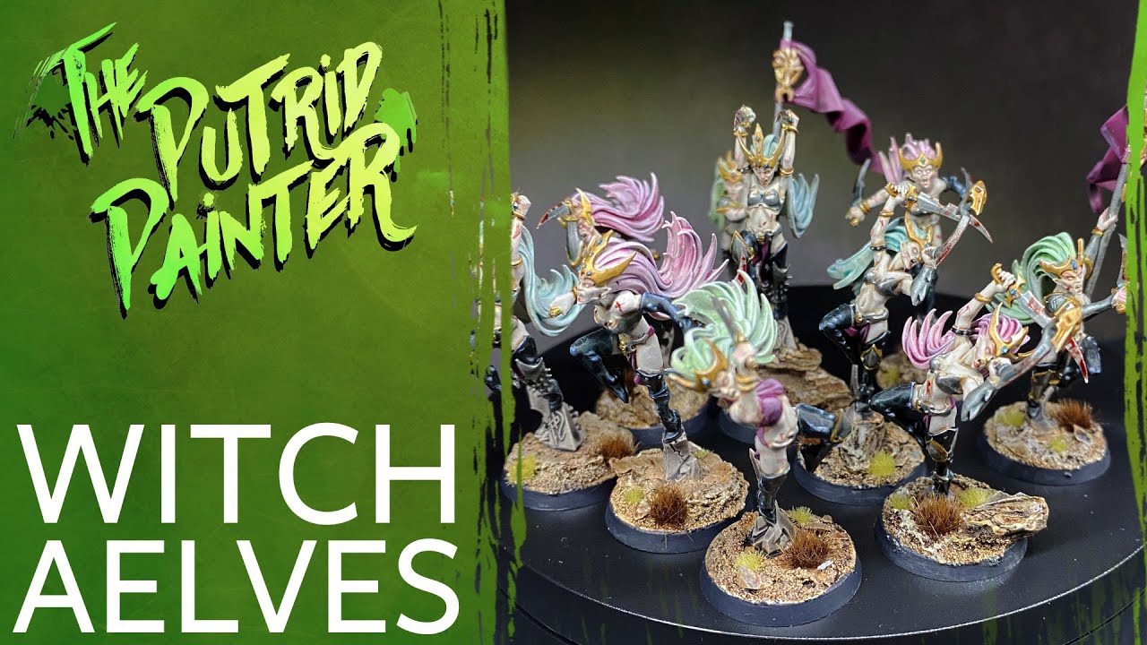 How to paint Witch Aelves