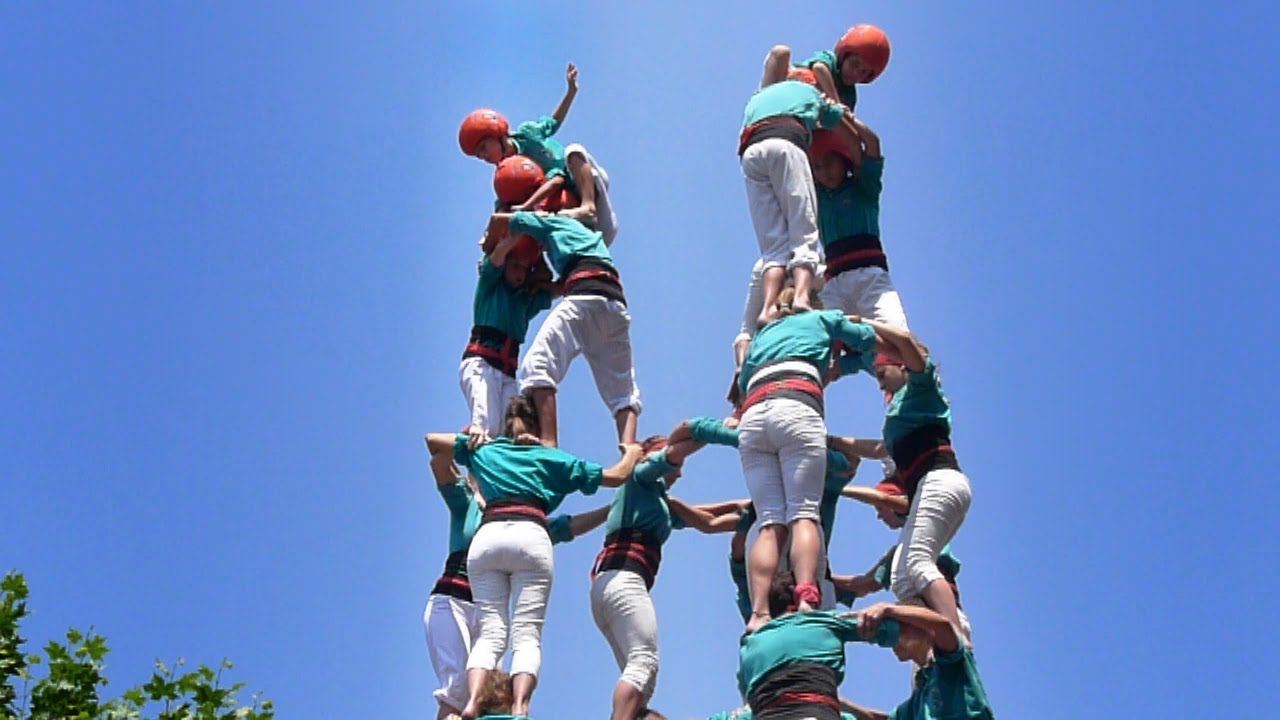 9de8 amb un sol enxaneta (primer de la hist&ograve;ria). L'emoci&oacute; d'un Castell mastod&ograve;ntic.