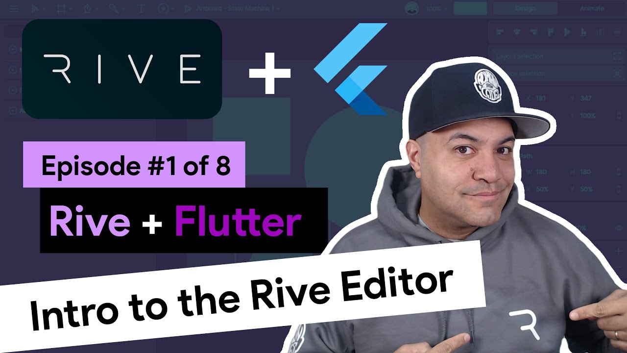 Animations w/ Rive + Flutter: Intro to the Rive Editor - Ep.1