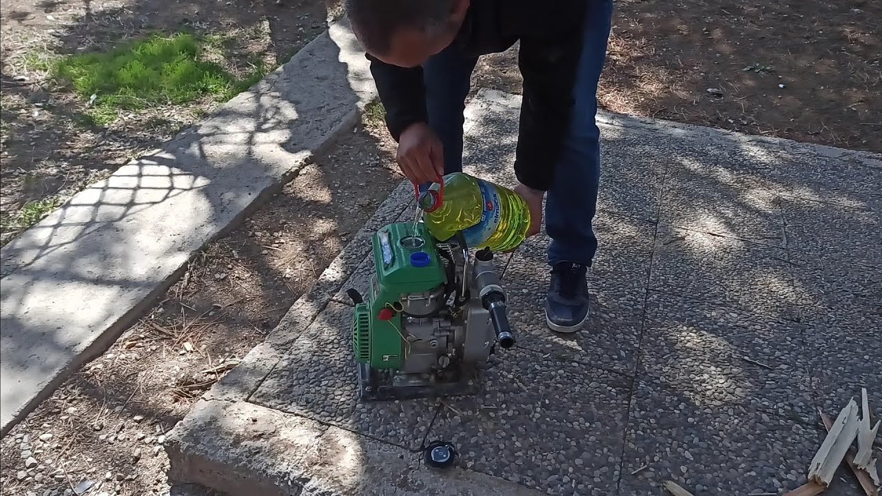 Benzinli su pompasıyla 70 metreye su bastım.
