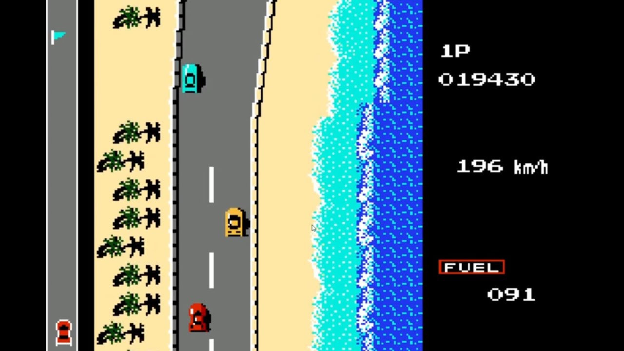 ROAD Fighter   Course 1 , 2 &  3