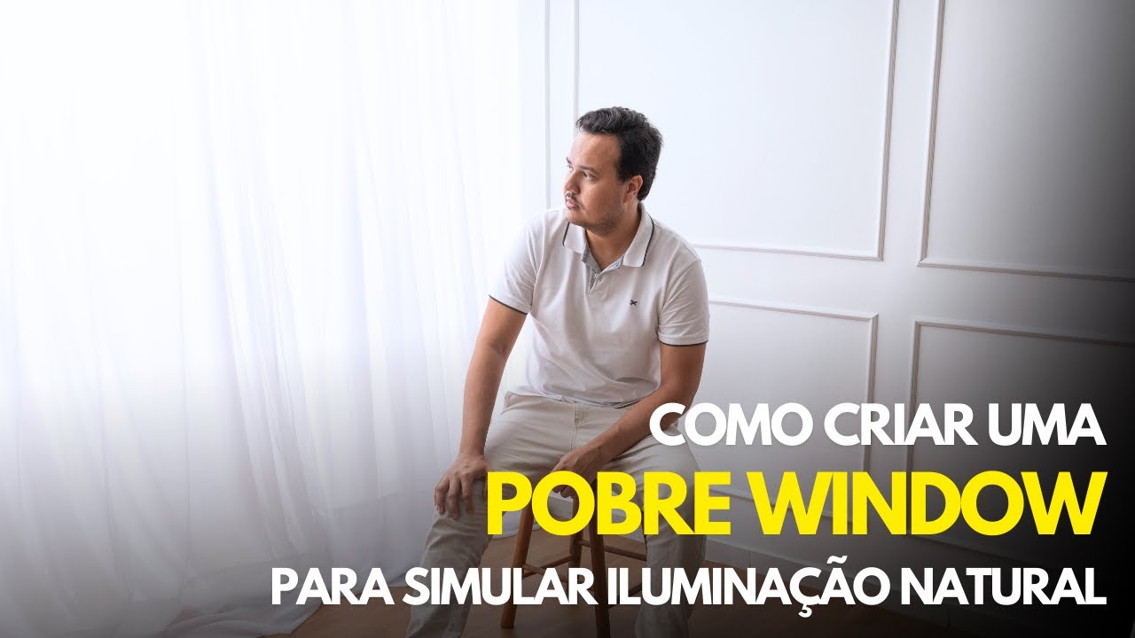 Como fazer sua própria LED WINDOW!! A POBRE WINDOW!! A melhor opção para luz natural!