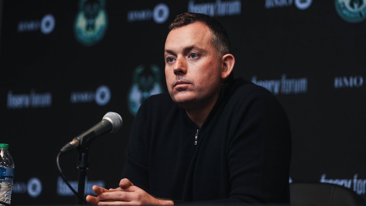 Jon Horst on the Dismissal of Adrian Griffin | Press Conference | 1.24.24