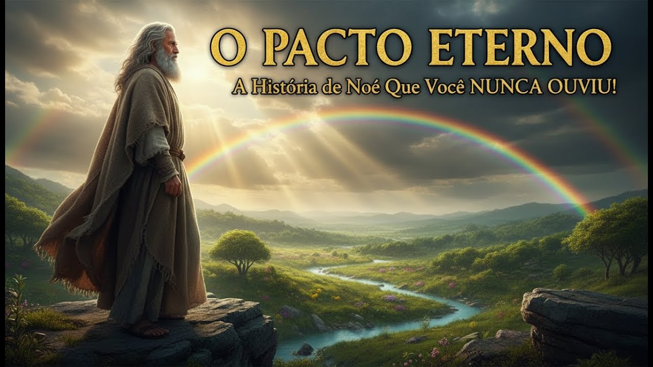 Genesis Capítulo 9 -  O Pacto Eterno #Genesis #Noe #Diluvio #PactoDeus #Biblia #HistoriaBiblica #Fe