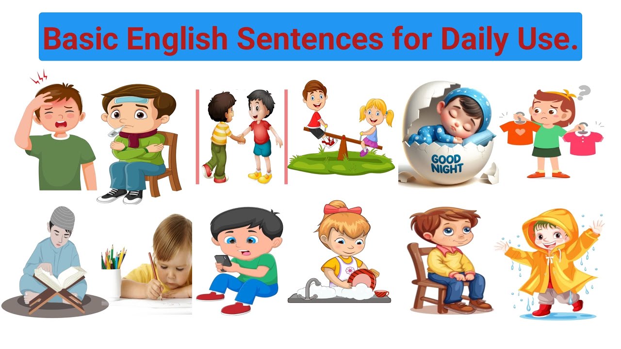 100 Basic English Sentences for Daily Use! #english  #LearnEnglish #motivation #sentences #learn