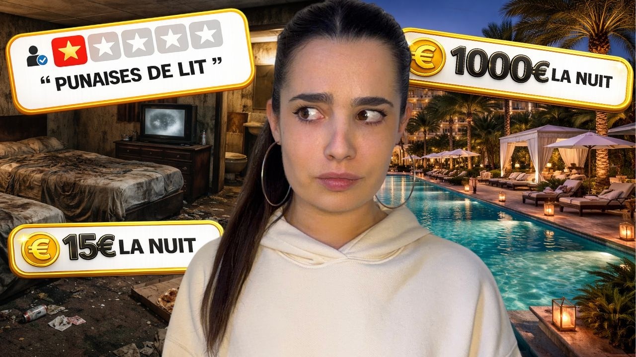 Hôtel à 1000€ VS hôtel à 15€ (à Barcelone)