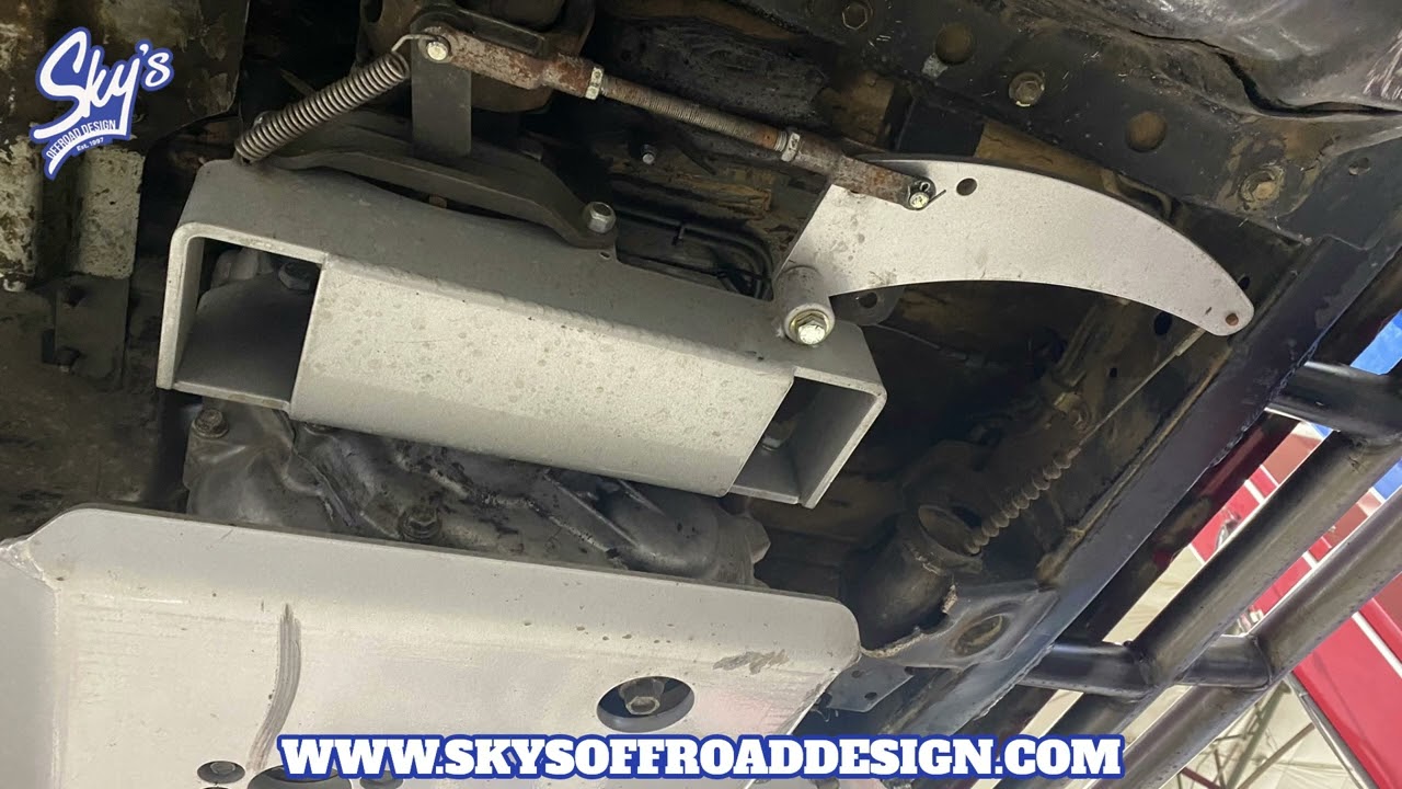 PART 3: @SkysOffroadDesign Toyota 4 Cylinder Transfer Case Emergency Brake Kit-Installation Pictures