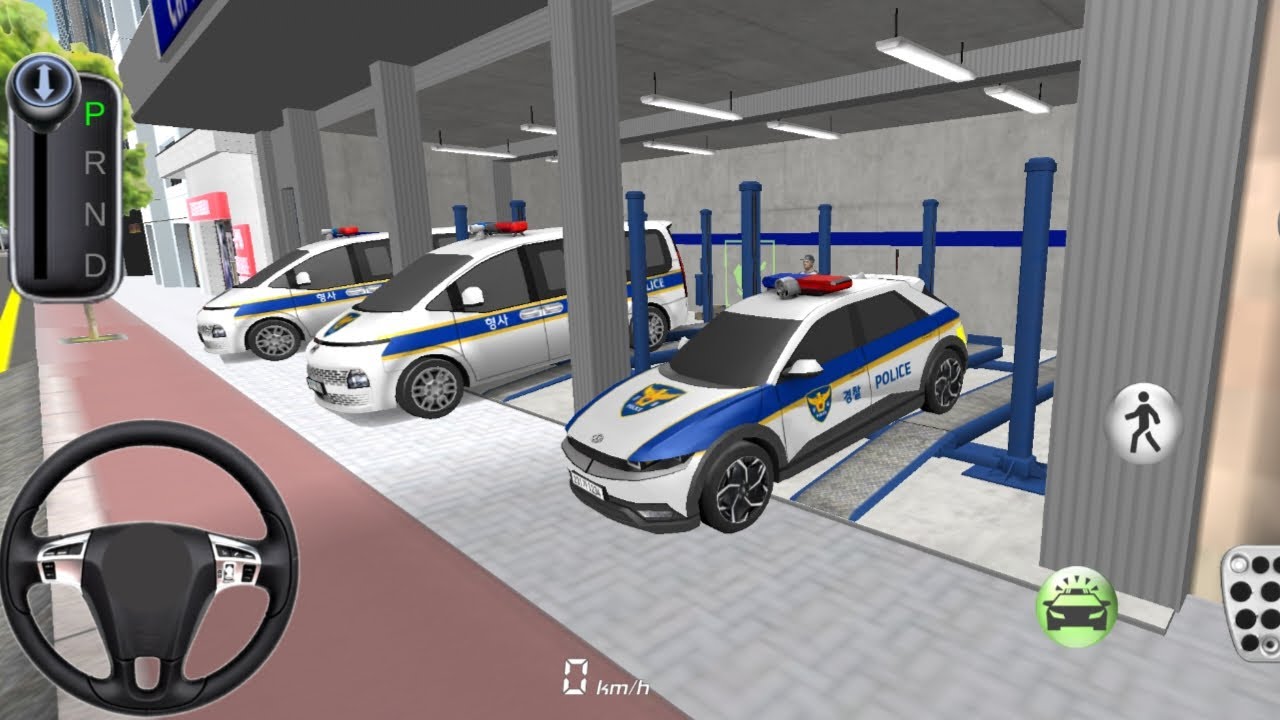 Police Cars Transport to Repair Shop & Police Station | 3D Driving Class 2025