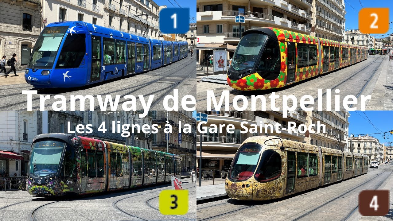 Tramway de Montpellier - Gare Saint-Roch