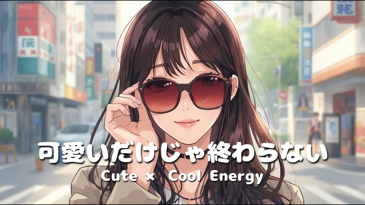 可愛いだけじゃ終わらない💖｜Upbeat Chill Pop Playlist｜Cute × Cool Confidence Energy