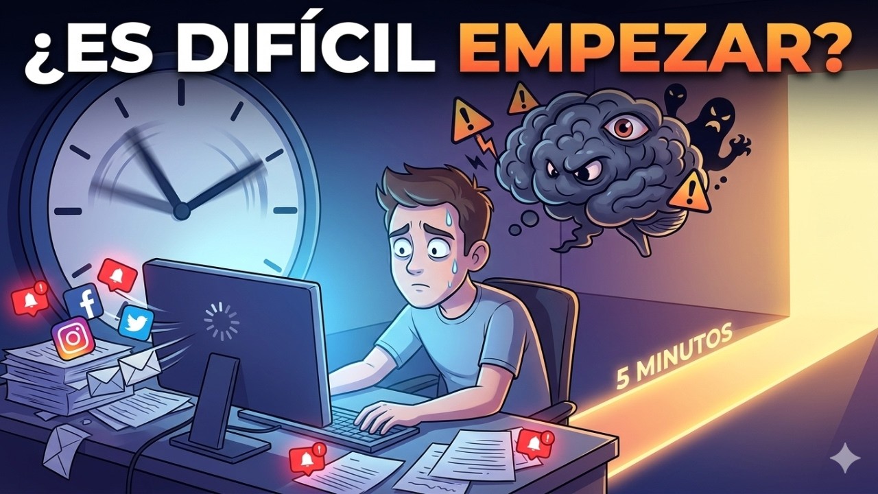 La Procrastinación NO es un Problema de FALTA de MOTIVACIÓN