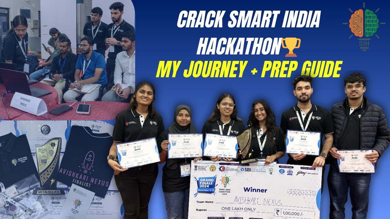 Руководство по хакатону Smart India 🏆: советы, стратегия и то, что вам никто не расскажет | SIH 2025