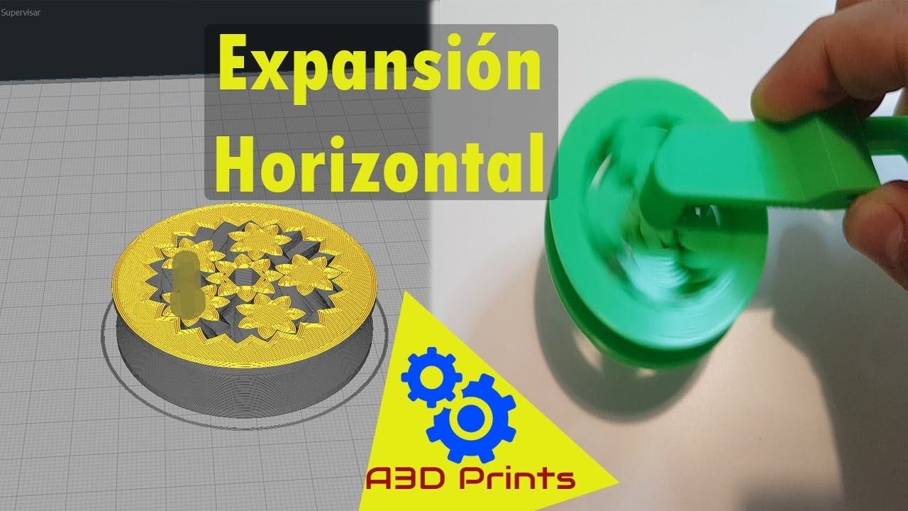 Expansi&oacute;n Horizontal &iquest;Qu&eacute; es y como lo uso? Micro cursos de impresi&oacute;n 3D | CURA 3.6