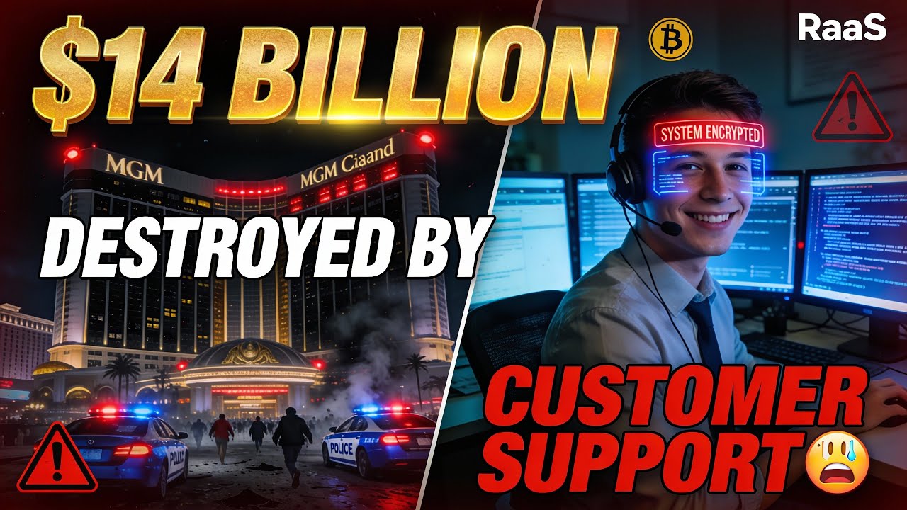 A $14 Billion Casino Destroyed by Customer Support. The Dark Truth About Ransomware-as-a-Service.