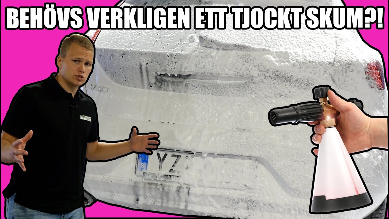 VAD ÄR SKILLNADEN PÅ OLIKA FÖRTVÄTTSMEDEL? (SKUM-EDITION)