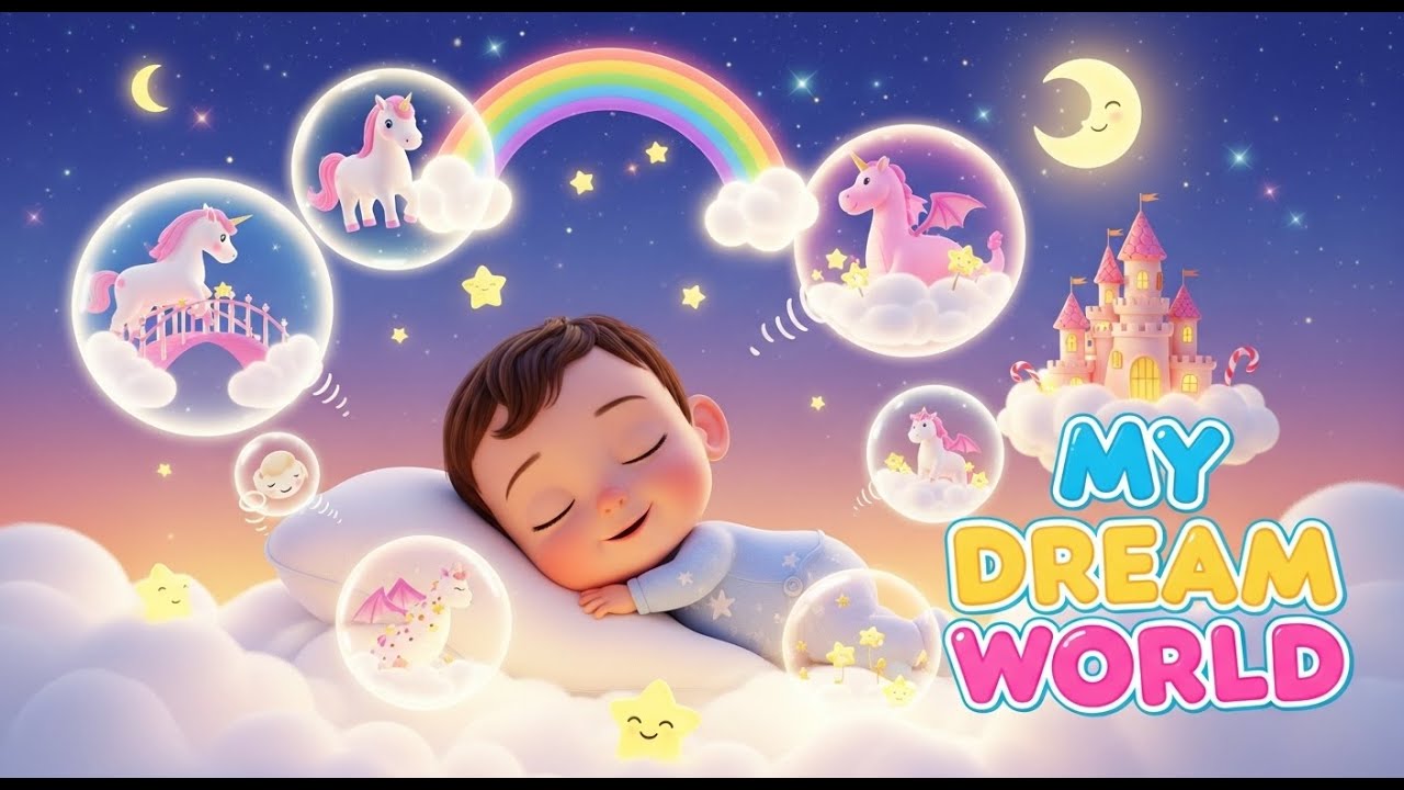 Welcome to My Dream World 🌈 | Sweet Bedtime Poem for Kids