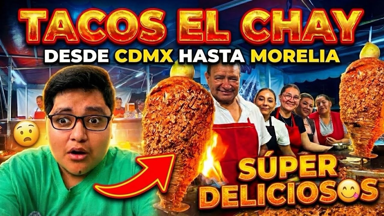 Trajeron el SAZÓN de CDMX a Morelia | Estos tacos de AL PASTOR están brutales 😱🌮 Necesitas probarlos