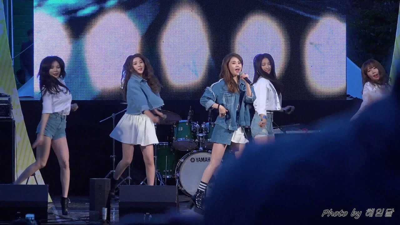 [14.10.17] 포미닛 Heart To Heart 직캠 (판교테크노밸리축제) by 헤임달