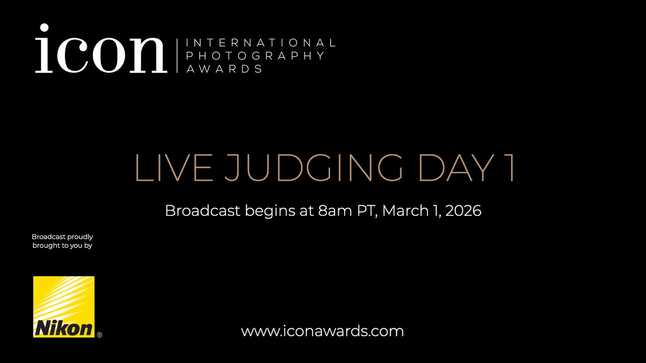Icon International Photography Awards - Live Judging Day 1, March 1st, 2026