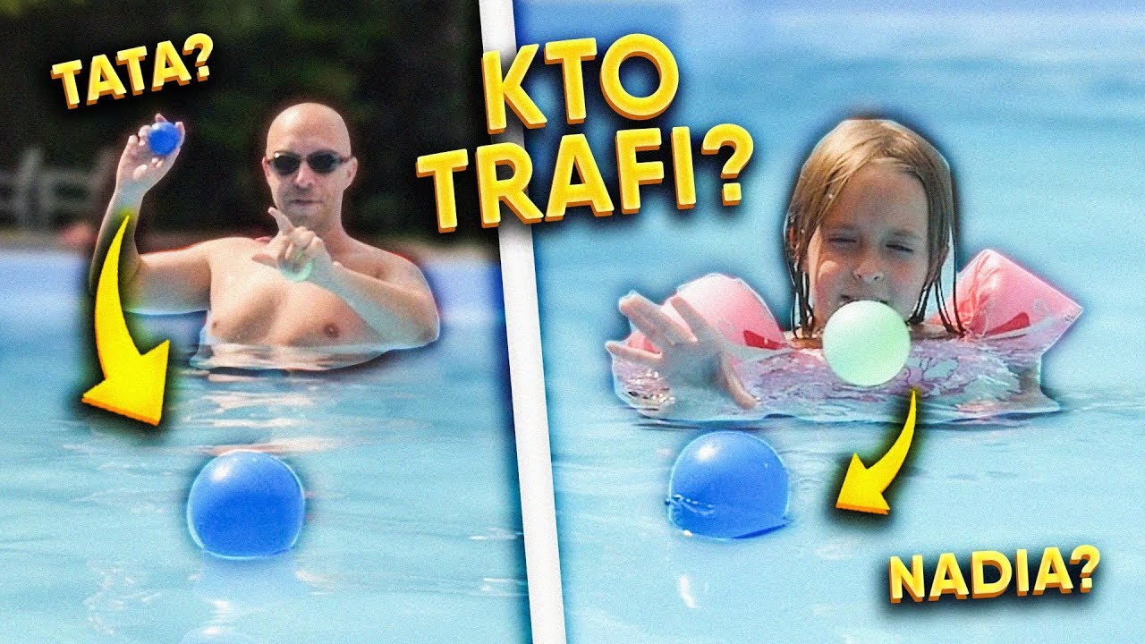 🧜🏻‍♀️ Zawody na BASENIE z moim Tatą! 🏊🏻‍♂️