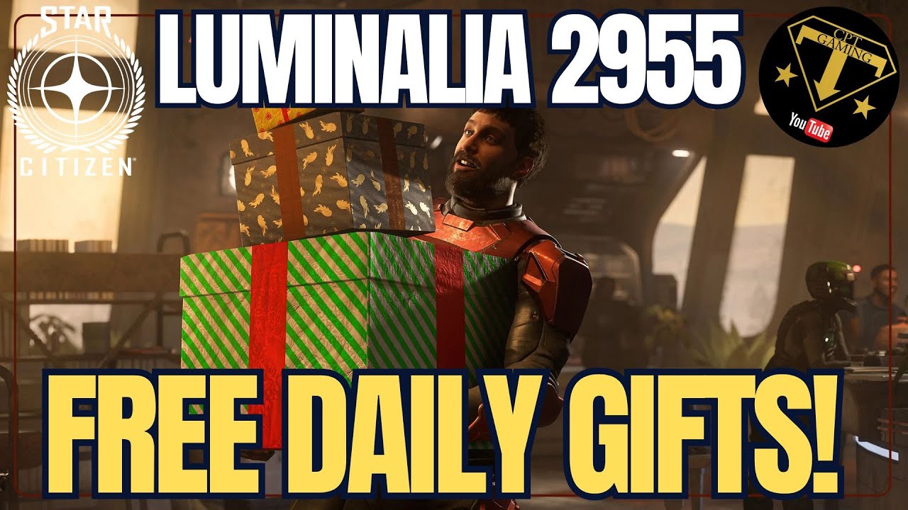 Luminalia 2955 &ndash; DARMOWE prezenty dostępne TERAZ w Star Citizen