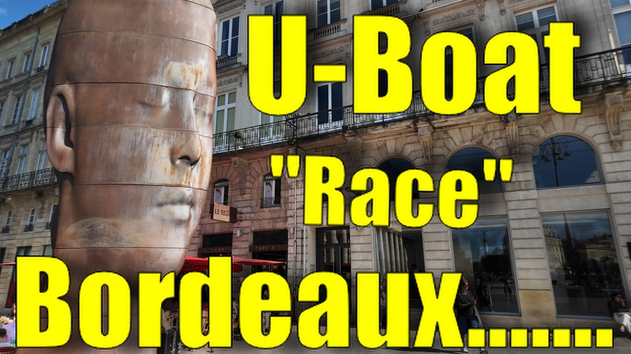 🇩🇪 BORDEAUX WW2 German  U-BOAT BASE and FABULOUS Italian, 🇮🇹Monzu restaurant 4K