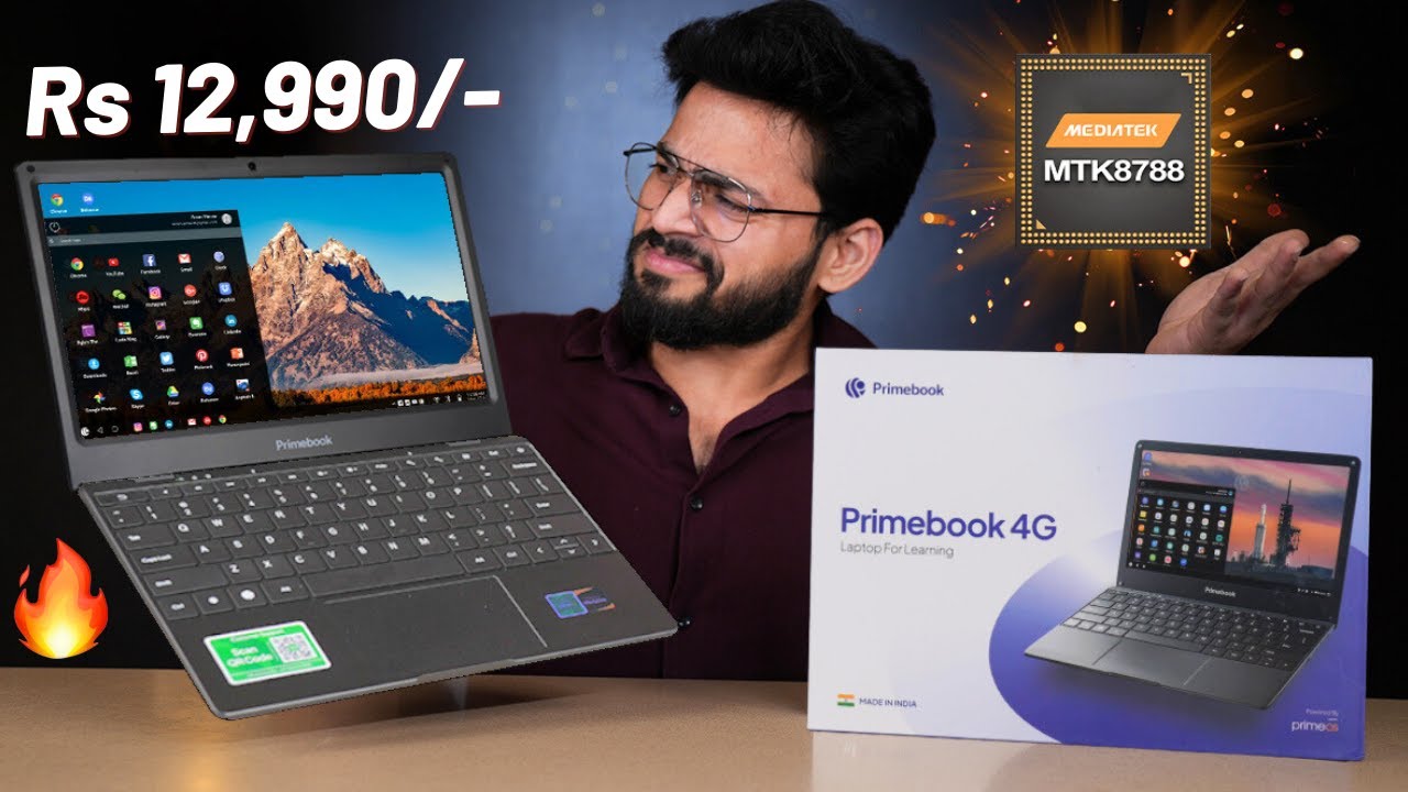 Rs.12,990 Budget Laptop: Worth or Waste? Full Review ⚡️ |  Primebook 4G Laptop For Students 🔥