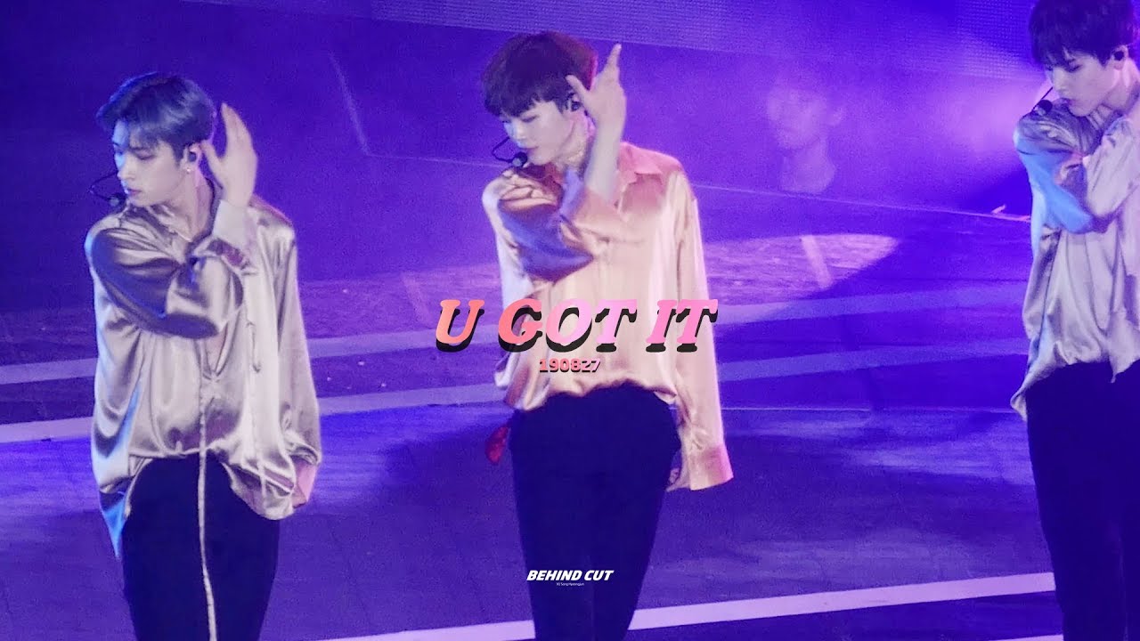 190827 X1 송형준 PREMIERE SHOW-CON U GOT IT 직캠