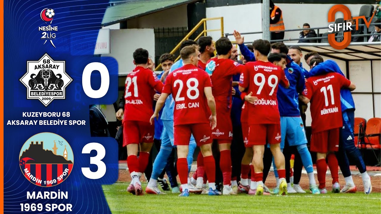 Kuzeyboru 68 Aksaray Belediye Spor 0-3 Mardin 1969 Spor | Ma&ccedil; &Ouml;zeti