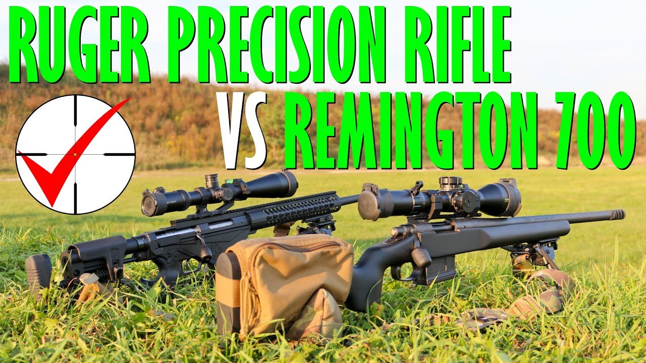 Тест точности Remington 700 против Ruger Precision Rifle 308win