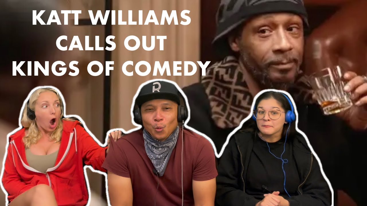 KATT WILLIAMS Calls Out Steve Harvey, Kevin Hart, Cedric The Entertainer & Rickey Smiley - Reaction