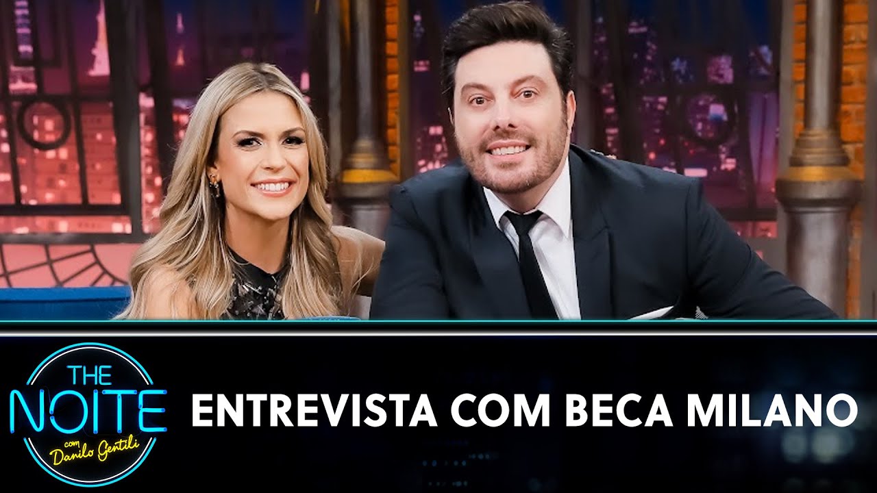 Entrevista com a confeiteira Beca Milano | The Noite (24/03/23)