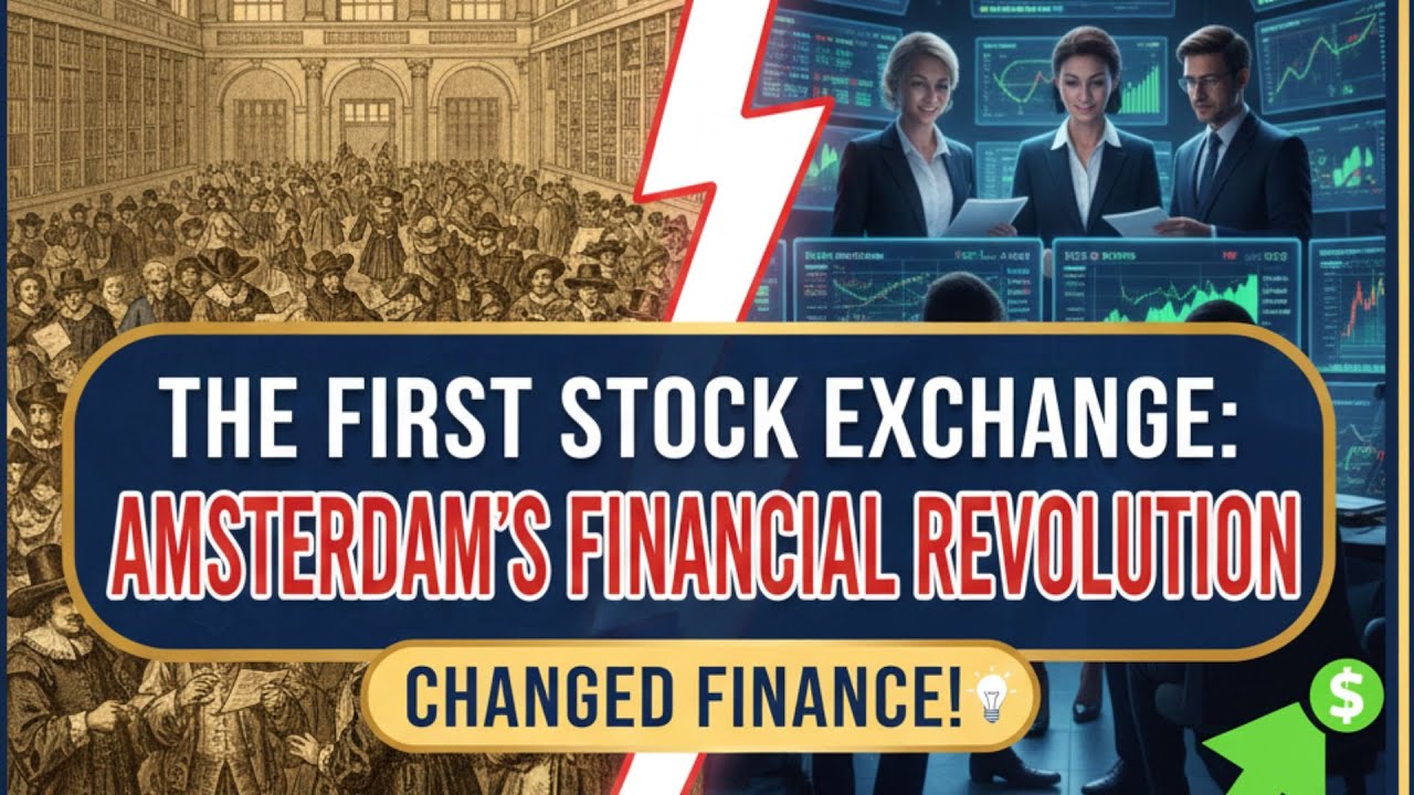 How The First Stock Exchange: Amsterdam's Financial Revolution Changed Finance | History Of Finance